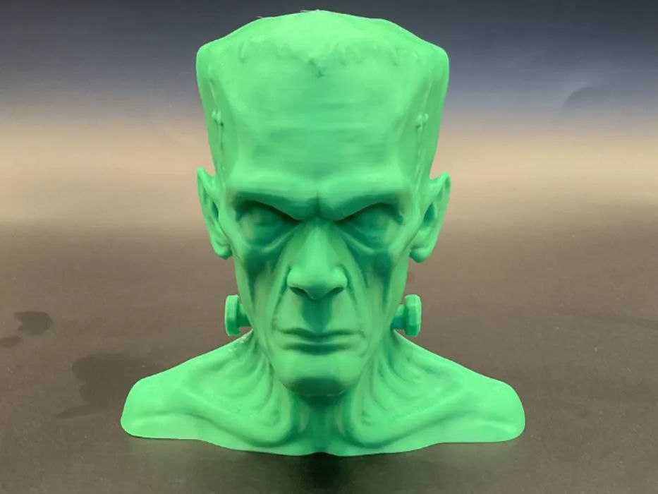 Cabeça Frankenstein Assustadora