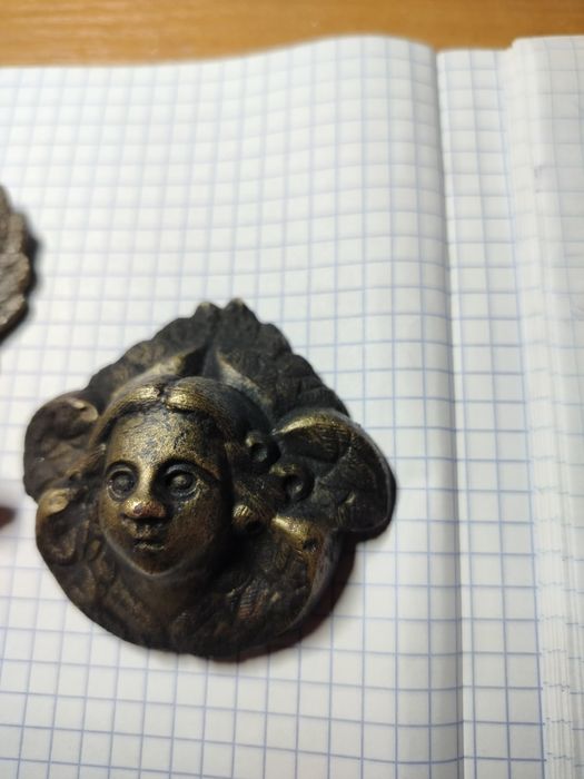 Ангел Серафим старинная бронза