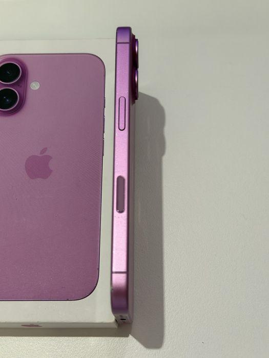 iPhone 16 Różowy, 89% kondycji baterii / GWARANCJA / FAKTURA