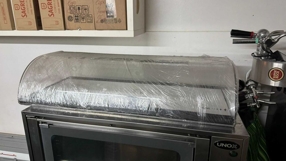 Estufa de vidro pastelaria e restaurante