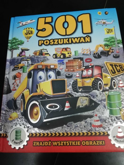Zestaw książek koparki JCB
