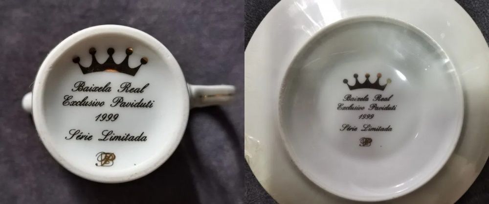 Serviço COMPLETO de Chá e Café - Série Limitada de 1999 (NUNCA USADO)