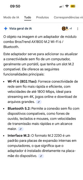 Adaptador de Bluetooth via Wi-Fi