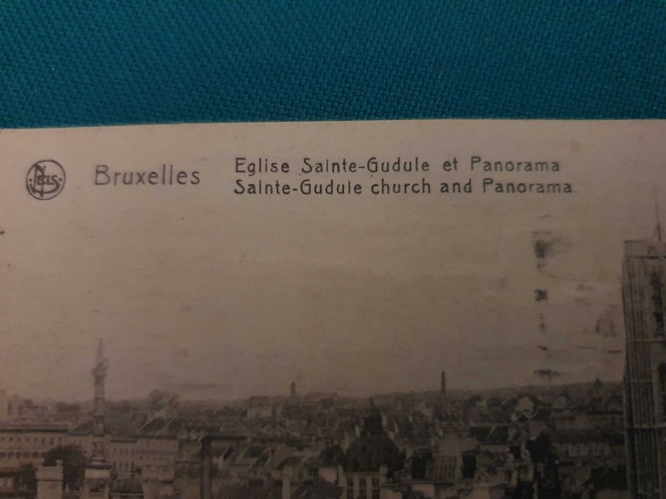 2 Postais antigos - BRUXELAS / Bélgica - 1905 e 1920