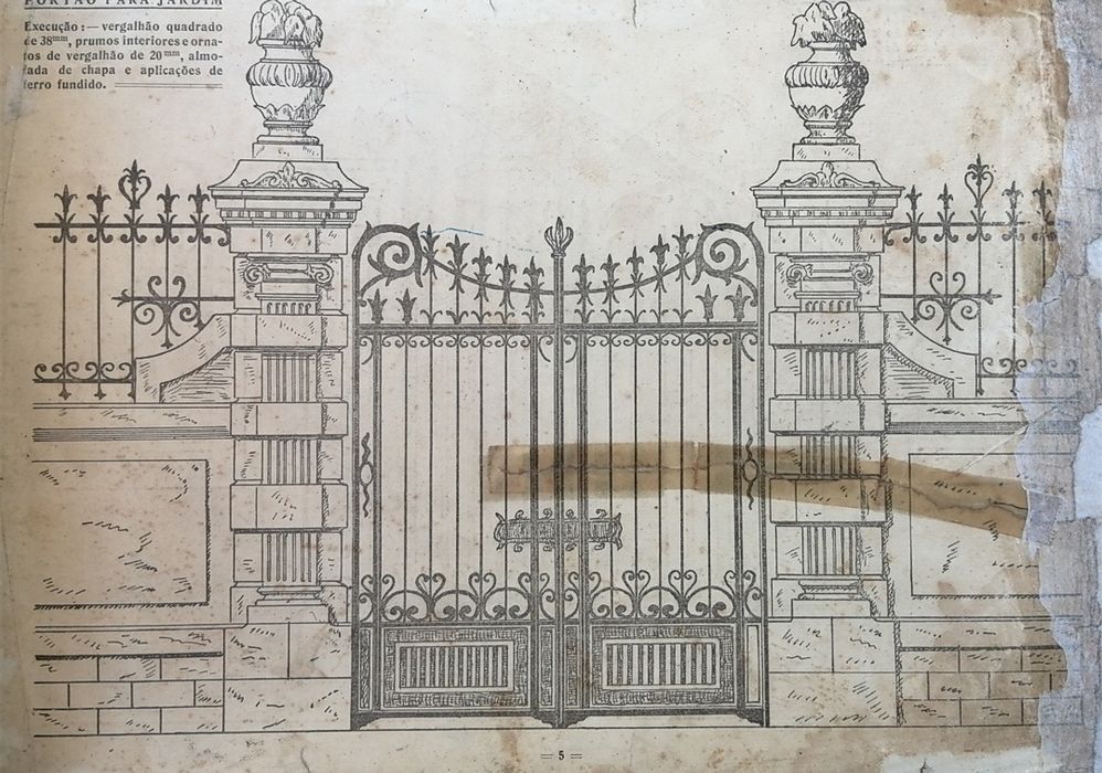 Album ilustrado "O Serralheiro Moderno", 1936