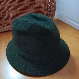 Chapéu lã/polyester verde #