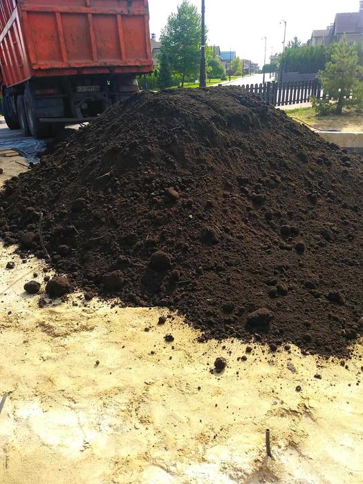 Торф чернозем земля для сада и огорода Ирпень Ирпенский район