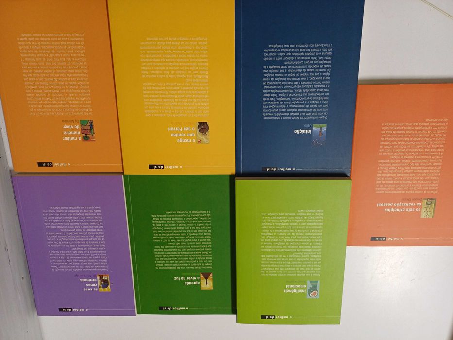 Lote de livros de auto-ajuda 7 unidades
