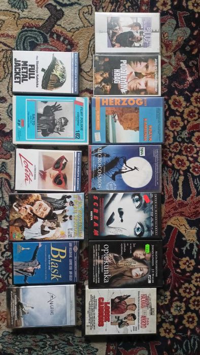 Filmy kasety VHS