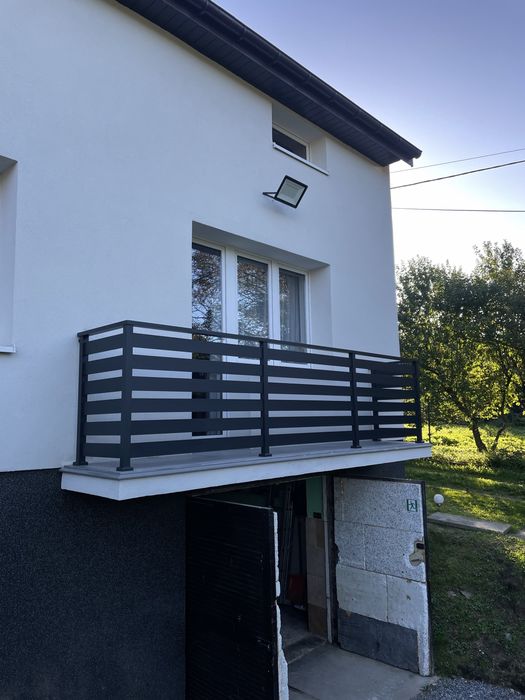 Balustrada Balkonowa Aluminiowa