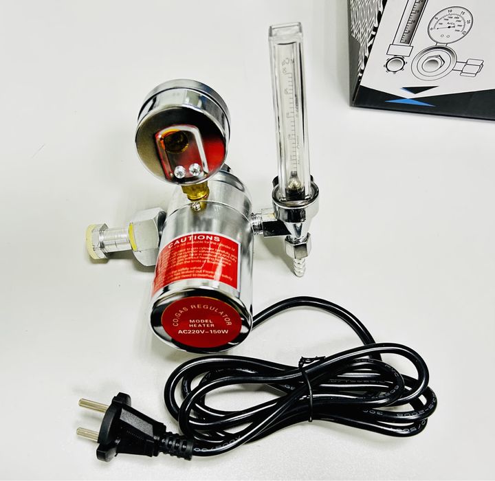 Редуктор з підігрівом 220V вуглекислотний/аргоновий MAGNITEK MG-2023