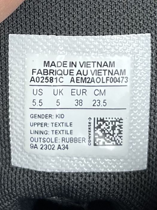 Converse All Star кроссовки кеды 38 размер спортивные черные