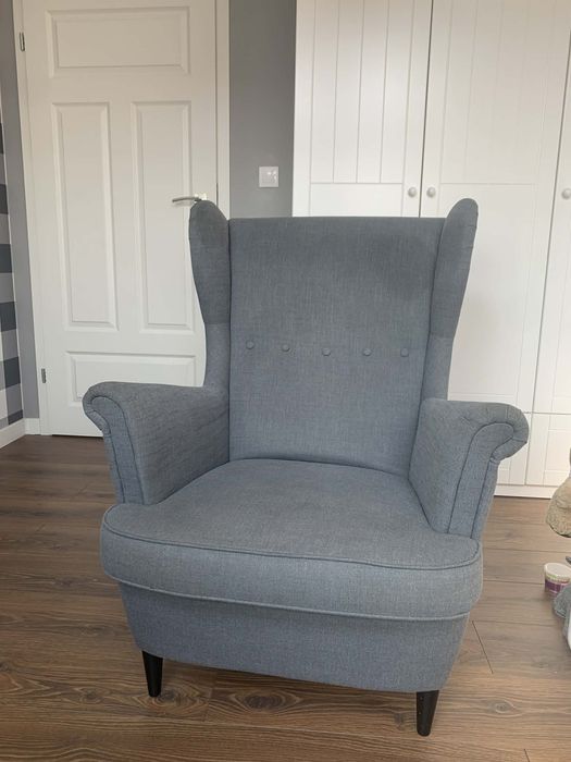 Fotel „uszak” z ikea