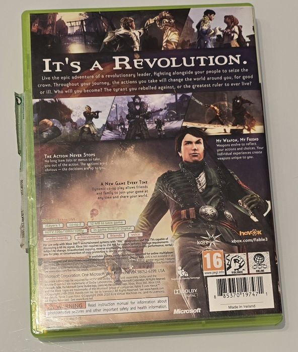 Gra Fabule lll , na Xbox 360