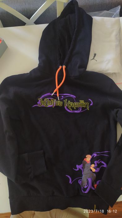 271. Bluza Jujutsu Kaisen czarna anime