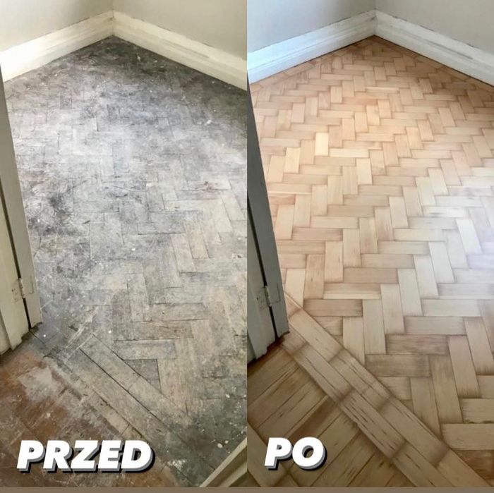 Bezpyłowe cyklinowanie i renowacja podłóg drewnianych
