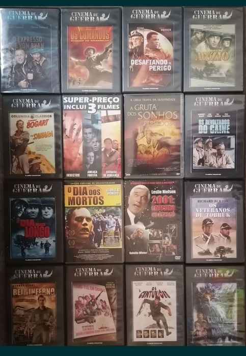 Lote 163 DVD's Originais (LOTE 44)