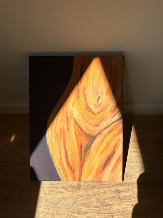 Ręcznie malowany obraz akrylowy 30x40