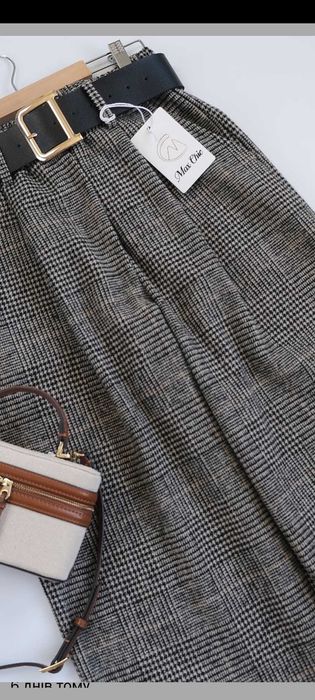 Брюки палацо теплі