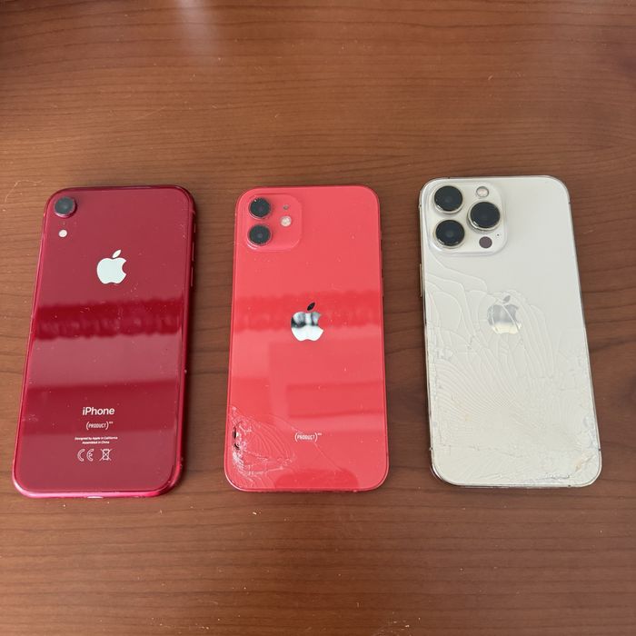 Iphone  XR   Iphone  12,   Iphone 13 pro