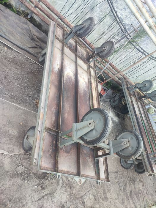 Wózek transportowy platforma stół loft do warsztatu