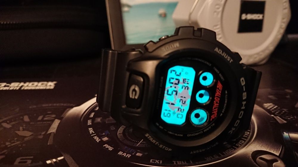 Casio G-shock Dw-6900FSAS Metalocalypse Limited Edition