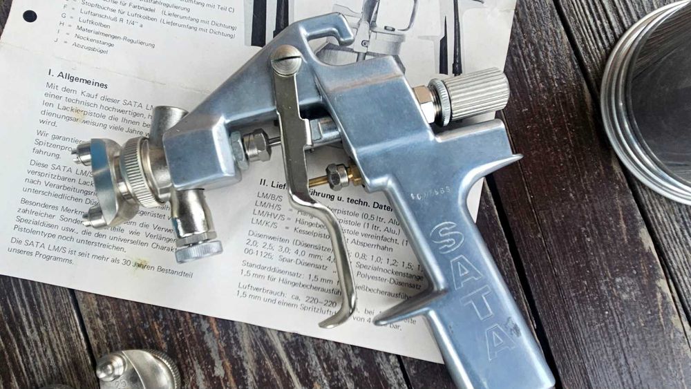 SATA LMS Pistolet lakierniczy, nowy