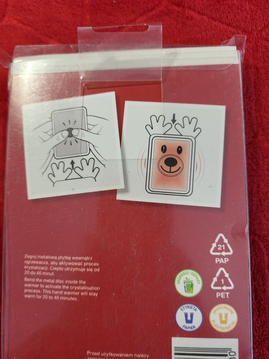Ogrzewacz do rąk Renifer Smukee kids