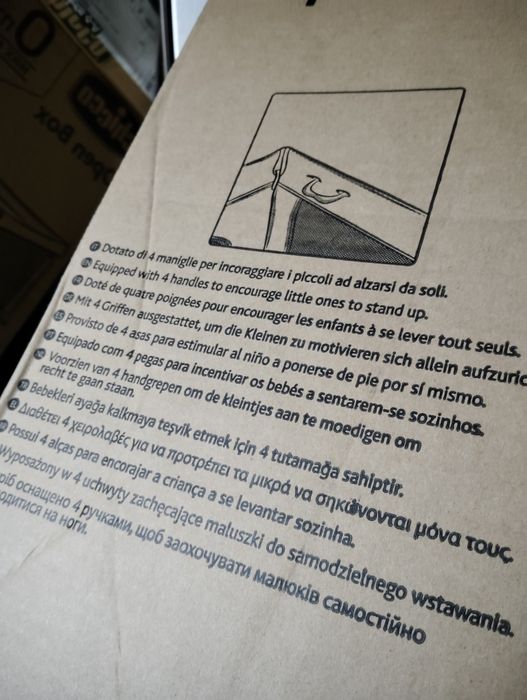 Cama/ parque atividades Open box Chico