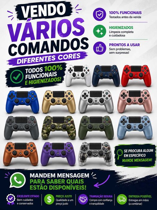Comandos PS4 Dualshock