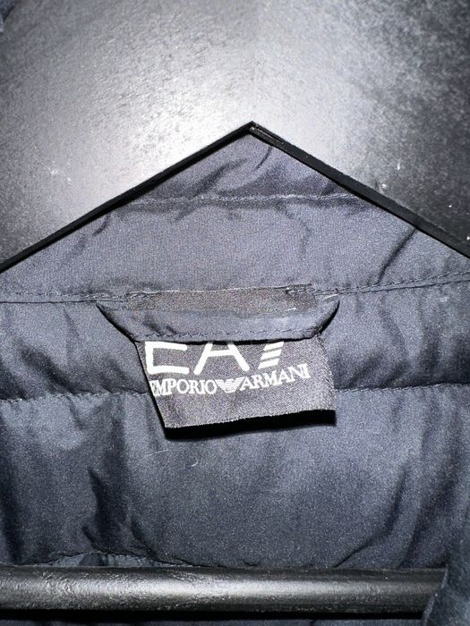 Kurtka puchowa Emporio Armani EA7 ultra lekka