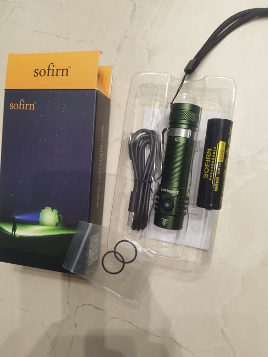 Ліхтар Sofirn SC18 + АКБ 3000мАг компактний ліхтар, дитячий ліхтар