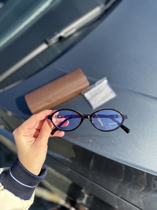 Окуляри для зору антиблікове покриття міу міу miu zara леопард очки