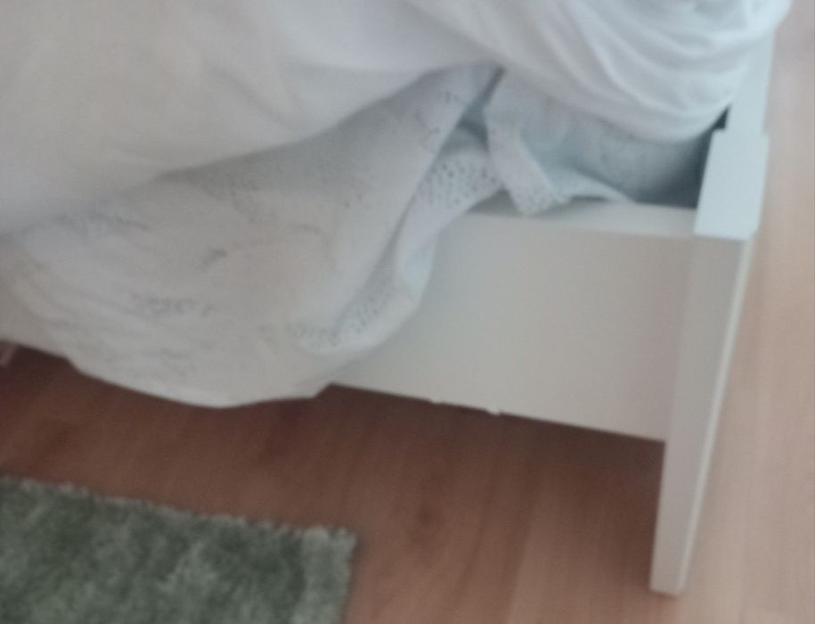 Cama em madeira 192cm/152cm