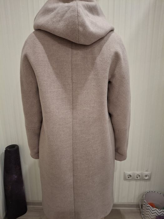Зимове пальто альпака шерсть 48