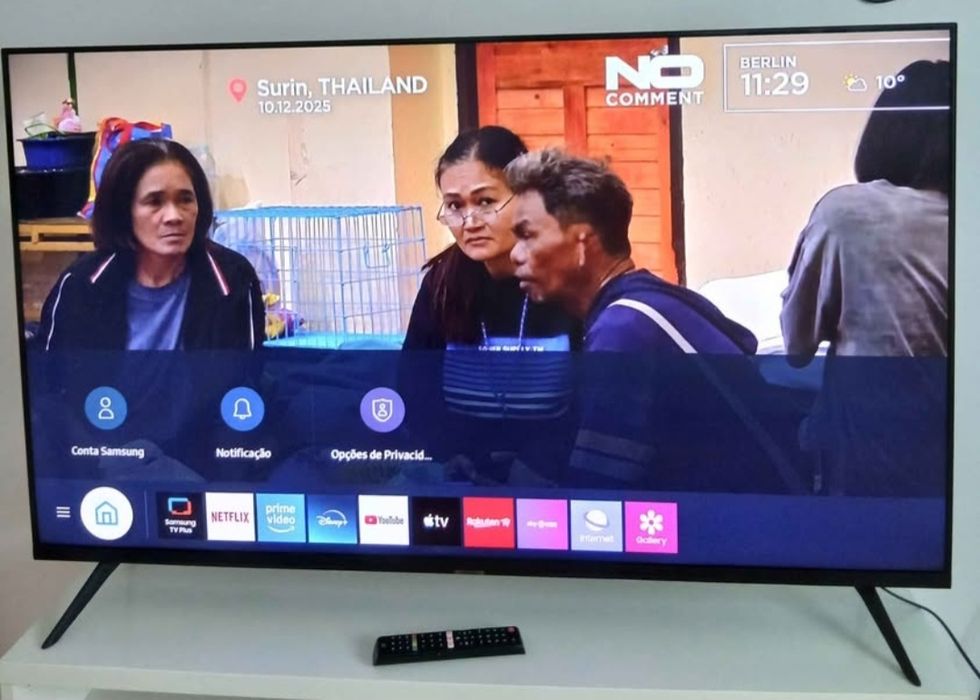 SAMSUNG CRYSTAL 50"faço entrega incluída no valor Smart TV 4K ultra HD como nova