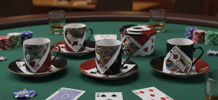 Hand-painted coffee mugs