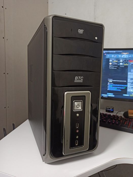 ПК полный комплект | i3 | 6/128 SSD | Монитор, клава, мышь