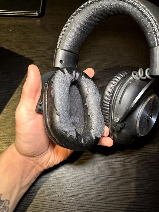 logitech G Pro X przewodowe słuchawki gamingowe