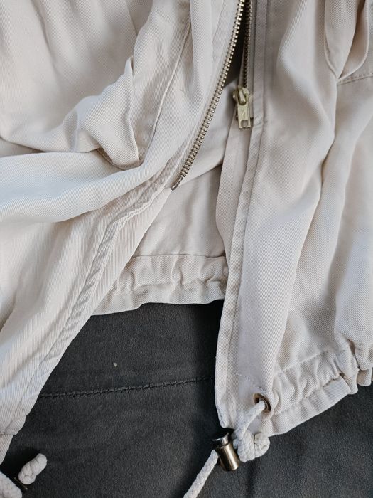 Narzutka ala parka kurtka H&M wiosna lato do trampek adidasów