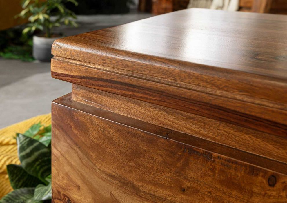 Skrzynia drewniana palisander lakierowany lite drewno I gt. BGM24.pl