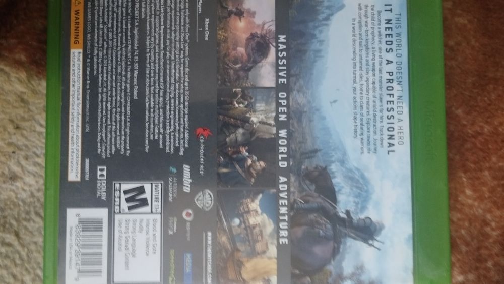 Wiedźmin 3 dziki gon Xbox one wyprzedaż własnej kolekcji