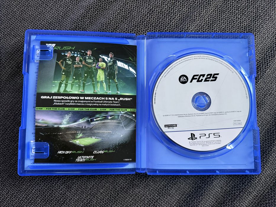 Gra FC25 na konsole PS5