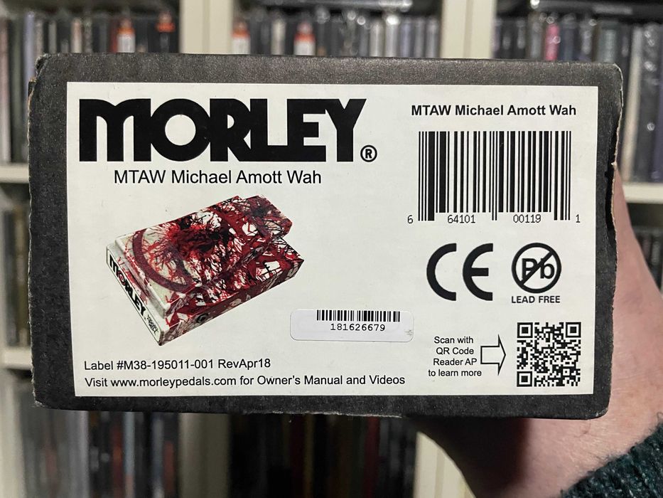 Morley Wah Pedal MTAW Michael Amott (Arch Enemy) limited edition
