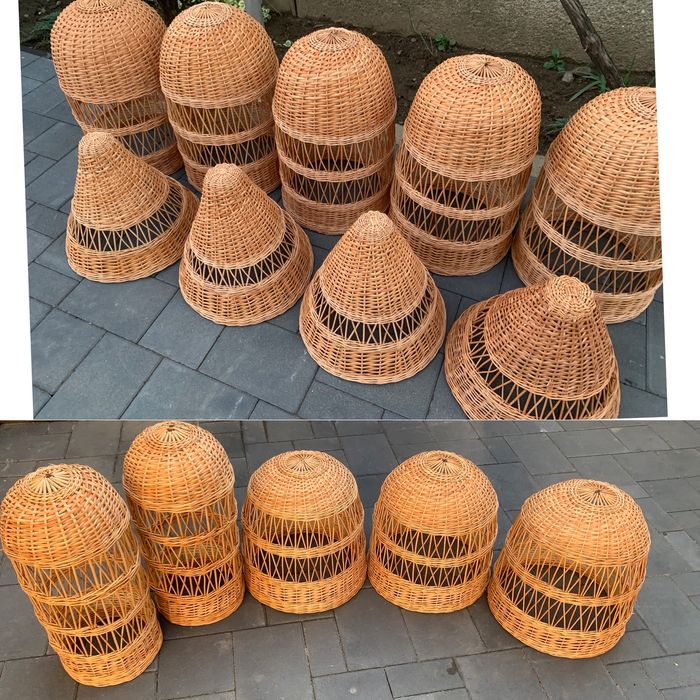 Наявність плафон люстра торшер лампа нічник абажур з лози плетений