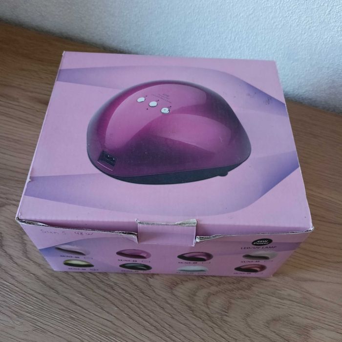 Лампа для нігтів LED 48 Вт Сушка манікюру ультрафіолетова