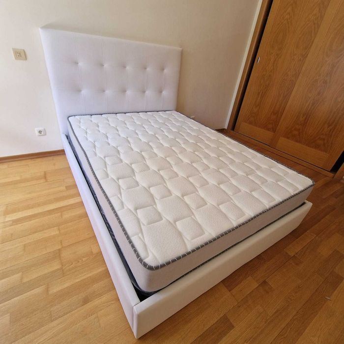 Camas de Casal Estofadas de Luxo 199€ Disp. em Várias Cores! 190x140m!