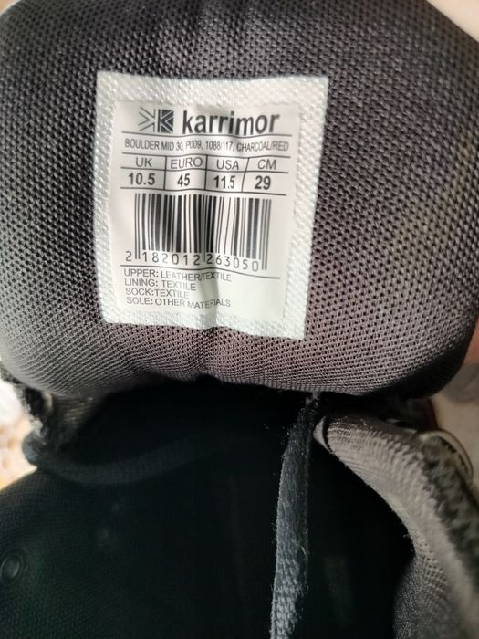 Ботинки  karrimor