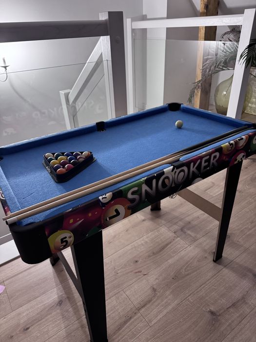 Stół bilardowy snookerowy dzieciecy