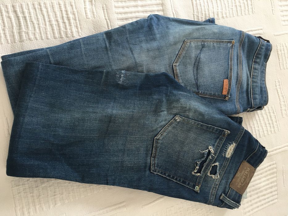 2 Pares Calças marca Pull&Bear c/ portes